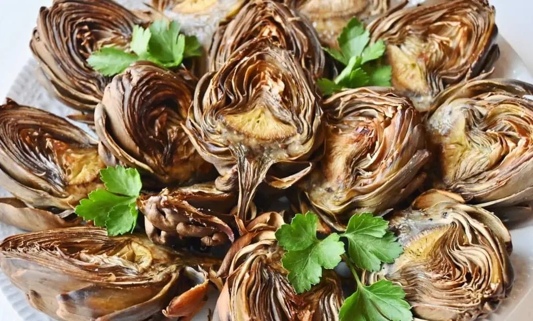 ALCACHOFAS AL HORNO…¡MÁS FÁCIL, IMPOSIBLE!