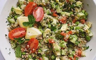 ENSALADA DE QUINOA Y MENTA