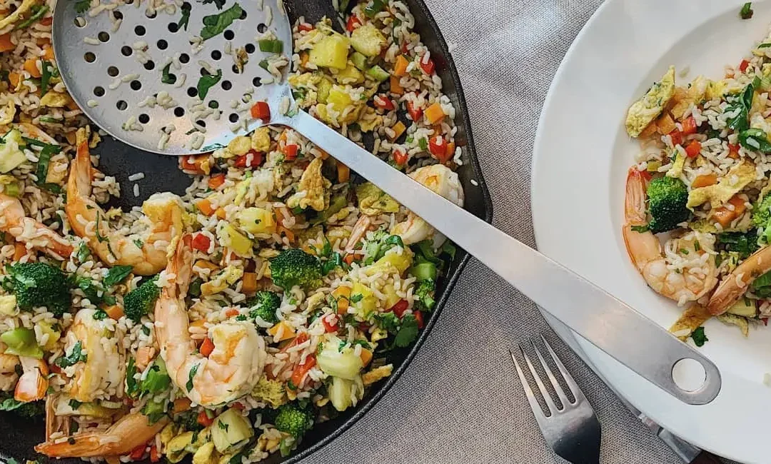ARROZ TRES DELICIAS A LA HAWAIANA