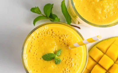 LASSI DE MANGO Y PLÁTANO
